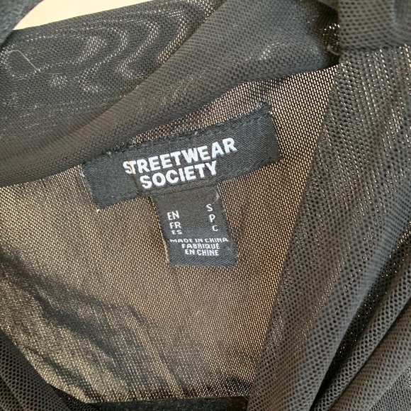 Streetwear Society Black Bodycon Dress - Picture 3 of 3